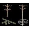 MacOne 1/35 scale resin model kit Electrical pole