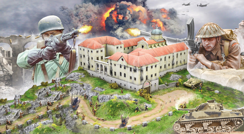 Italeri 1/72 WW2 MONTECASSINO 1944 GUSTAV LINE BATTLE SET