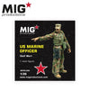 U.S. MARINE OFFICIER (Gulf War) 1/35 scale resin model kit