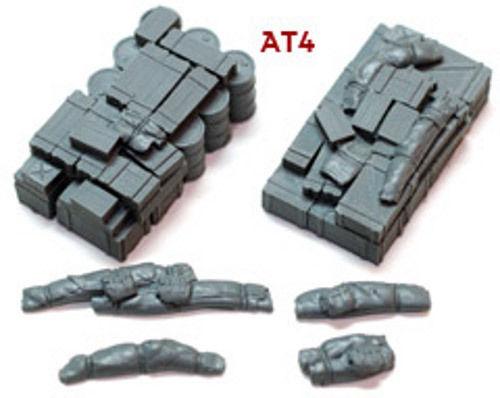 1/72 scale 72AT4 Allied Truck Blob (2 Pack) Set AT4