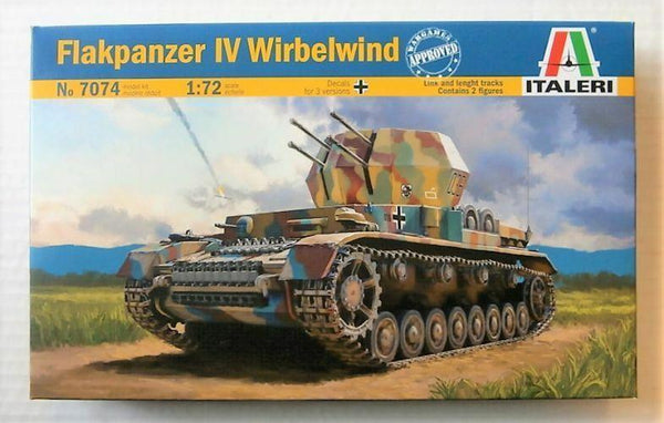 ITALERI 1/72 FIGURES FLAKPANZER IV WIRBELWIND SD.KFZ