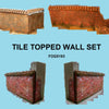 1/35 Scale Tile topped gateway set