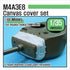 US M4 Sherman 76(w) turret canvas cover set (for Asuka 1/35)