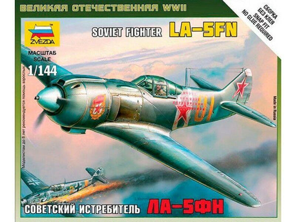 Zvezda 1/144 scale LA-5 SOVIET FIGHTER aircraft