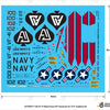 JEIGHT design 1/72 F-14A VF-41 Black Aces 1977 decal set