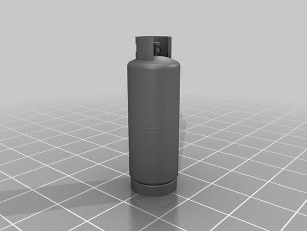 1/35 scale 3D printed - Large Propane / Gas cylinder model