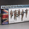 British MG Team WWII Marching N.W. Europe 1/35 scale GECKO model kit