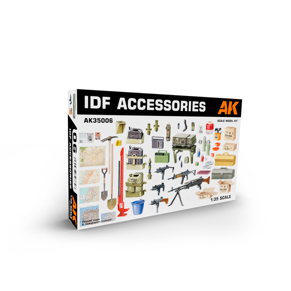 AK Interactive IDF Accessories. 1/35   Scale
