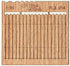 Model Scene - WOODEN FENCES 1:35 Stockade (tall) fence