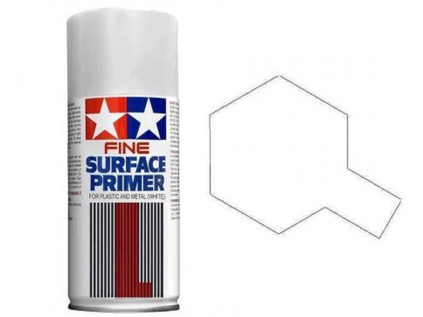 Tamiya Fine Surface Primer White Lge 180ml