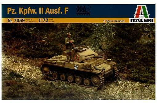 ITALERI 1/72 FIGURES PZKPFW.II AUSF F