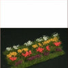 1/35 Scale Greenline Wild Flower strips - 8 pcs. Flower strips in a wild mix - length 100mm each, height approx. 6mm