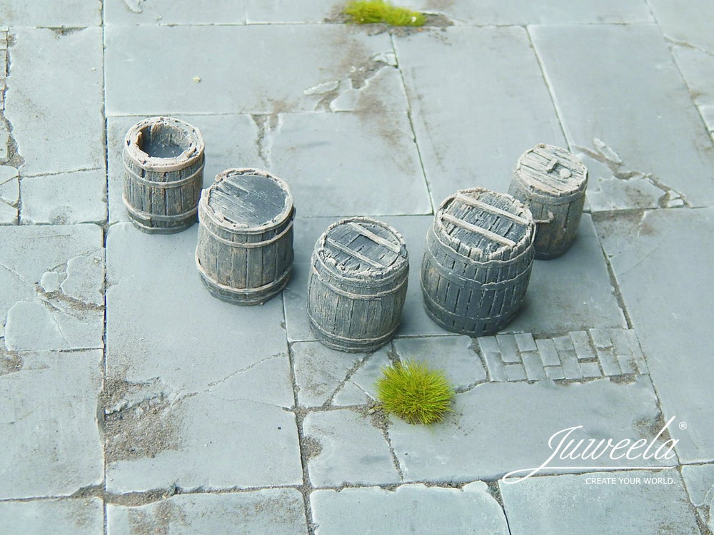 1/35 Scale old wooden boxes dark Brown 10 pieces