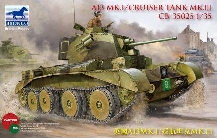 1/35 Scale A13 Cruiser Tank Mk.III