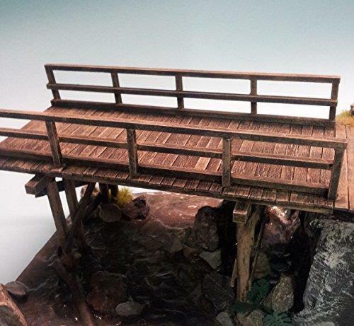 FoG Models 1/35 Scale Wooden Multispan beam Bridge/trestle