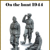 ARDENNES MINIATURE 1/35 WW2 German tank crew #14 On the hunt