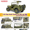 Dragon 1/6 scale WW2 US Jeep 1/4 TON 4X4 With M2 .50 CAL