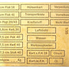 1/35 Scale model kit German Crate Markings (airbrush templates)