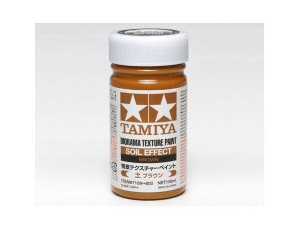 TAMIYA MINI ACRYLIC - TEXTURE PAINT SOIL BROWN