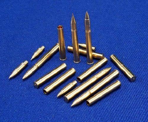 1/35 scale 76,2mm L/55 M1 brass shells and ammo