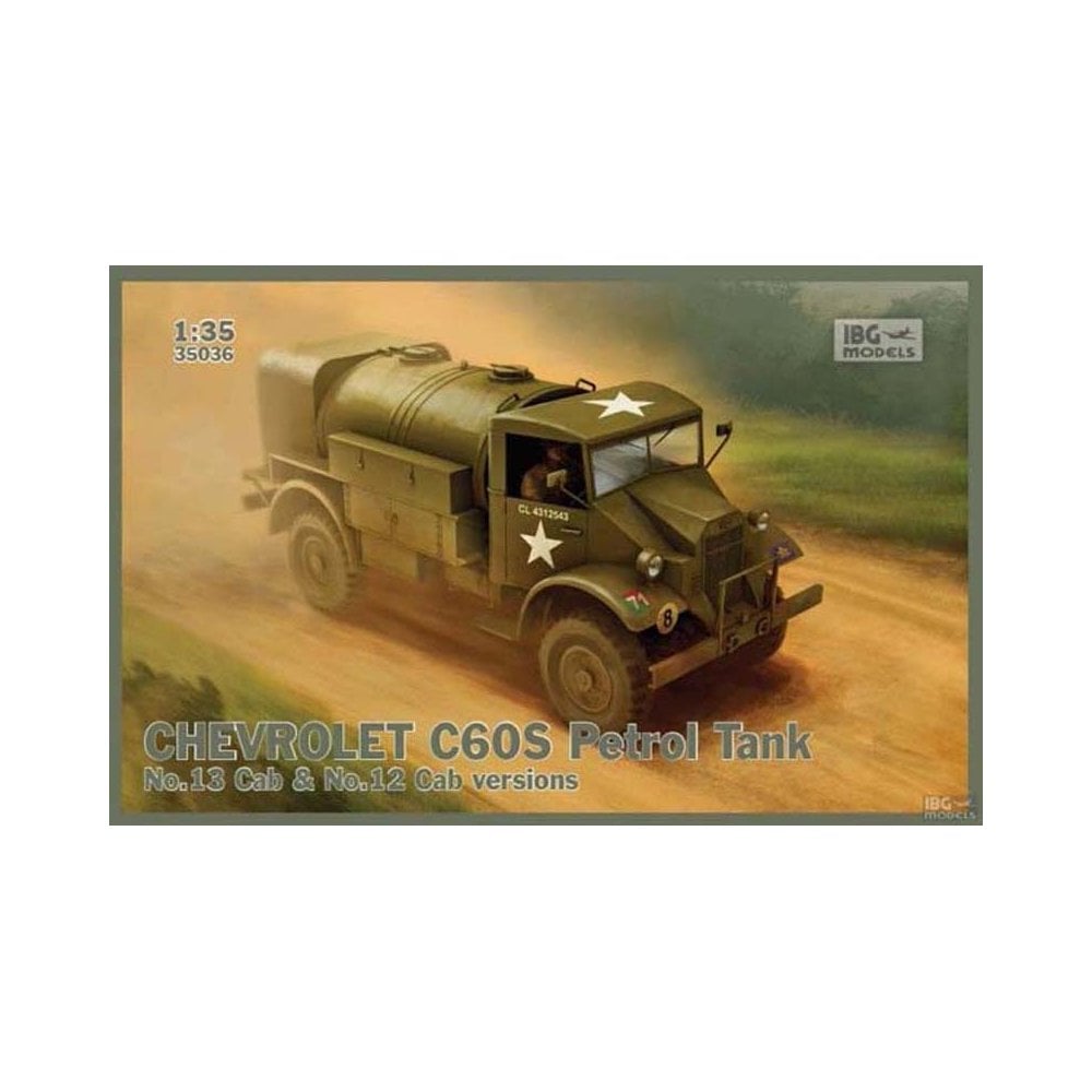 IBG WW2 Chevrolet C60S Petrol Tank (No. 12 and 13 Cab version) truck 1/35