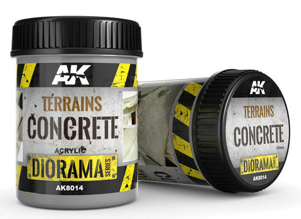AK TEXTURE PRODUCTS TERRAINS CONCRETE - 250ml (Acrylic)