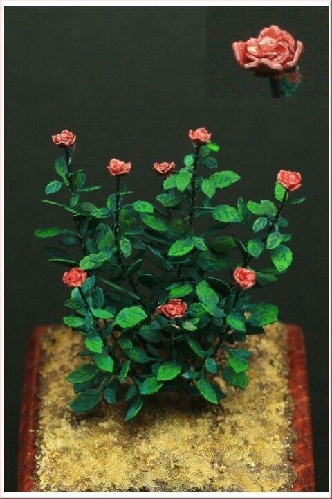 1/35 Scale Greenline Roses Rose bush