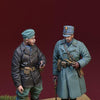 1/35 Scale Resin model kit WWII Dutch Officers, Holland 1940