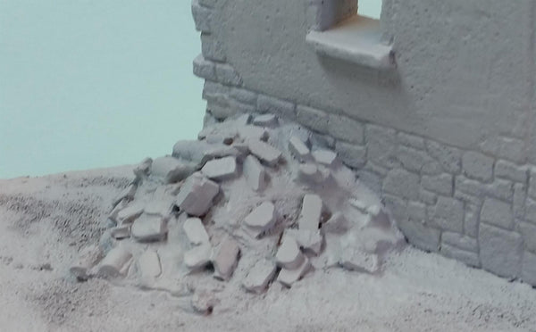 1/35 Scale  - Rubble piles set  #3