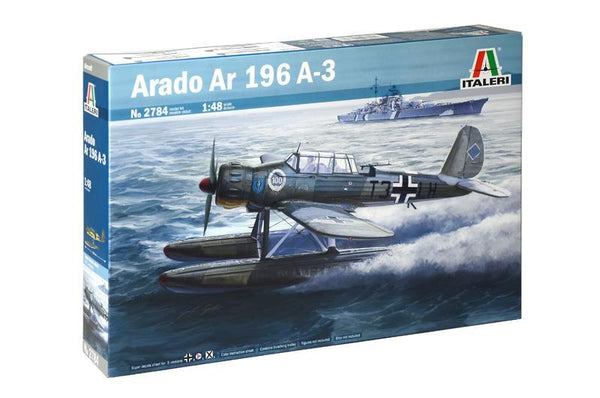 ITALERI 1/48 AIRCRAFT WW2 GERMAN ARADO AR 196 A-3 Sea plane