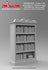 Bookshelf / Bücherregal #2 / 1/35 Scale 3D Printed model