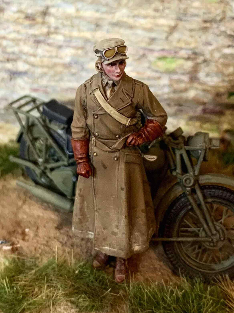 1/35 scale WW2 British ATS lady #2 | Fields of Glory Models