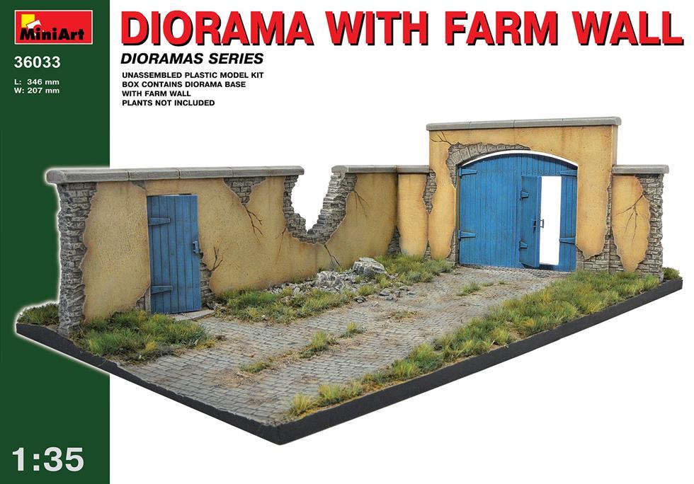 Miniart 1:35 Diorama with Farm