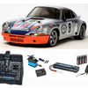 TAMIYA R/C KIT PORSCHE CARRERA RSR MARTINI TT-02 starter pack