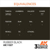 AK Interactive Gen 3 - Rubber Black 17ml