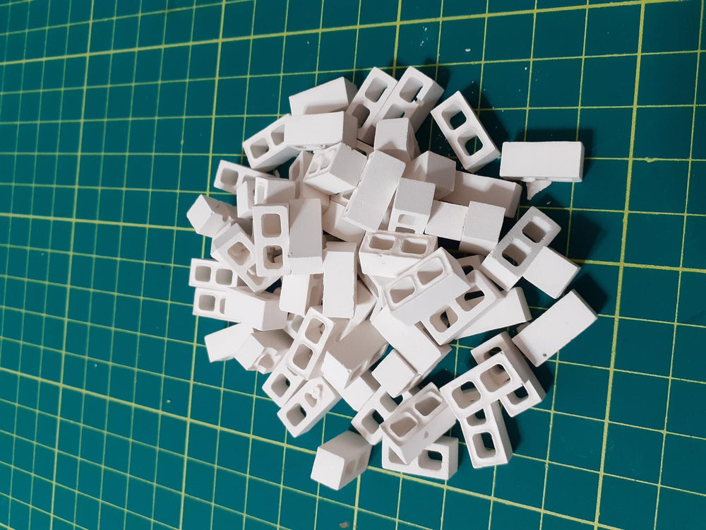 FoG Models 1/35 scale Cinder block pack – 60 pcs per pack