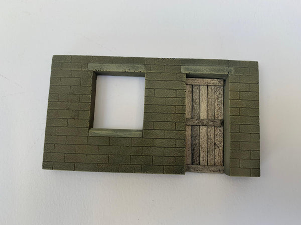 FoG Models 1/35 scale Modern Wall with Door + Window