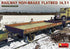 Miniart 1/35 scale RAILWAY NON-BRAKE FLATBED 16,5 t