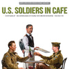 Miniart 1/35 WW2 US Soldiers in Cafe diorama model kit