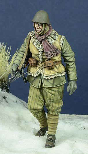 1/35 scale resin model kit WII Romanian Infantryman 1