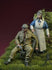 1/35 scale resin model kit WWII Belgian Nurse w. wounded BEF soldier