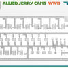 Miniart 1/48 WW2 Allied Jerry Cans