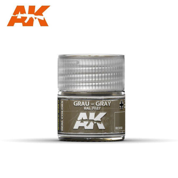 AK Real Color - Grau-Gray RAL 7027 10ml