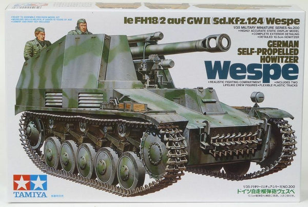 Tamiya 1/35 scale WW2 German Self Propelled Howitzer Wespe