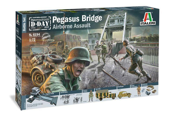 ITALERI 1/72 FIGURES WW2 PEGASUS BRIDGE BATTLE SET