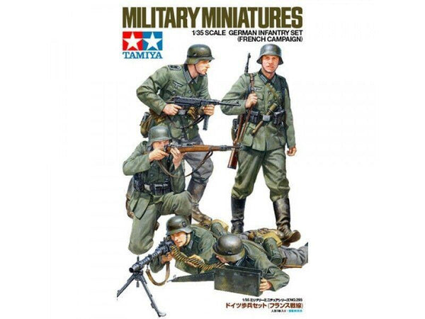 Tamiya 1/35 scale WW2 German Infantry French Campaign 1940