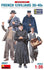 Miniart 1/35 scale WW2 era FRENCH CIVILIANS '30-'40s. RESIN HEADS