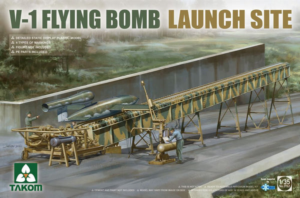 Takom 1/35 V-1 Flying Bomb Launch Site # 02152