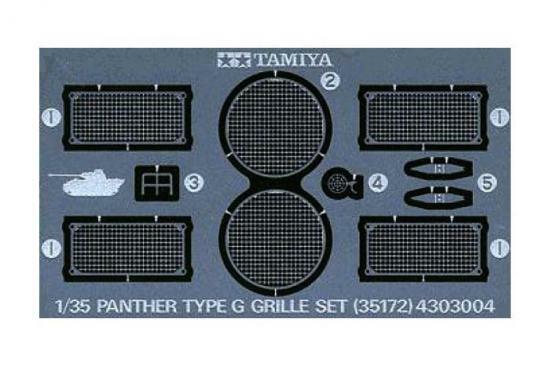 Tamiya 1/35 scale Panther G Photo Etched Grille