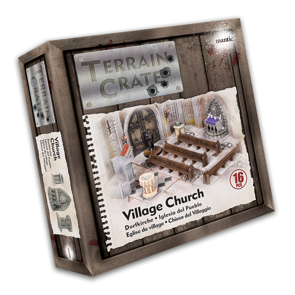 TerrainCrate Mantic 28mm wargaming TerrainCrate: Village Church